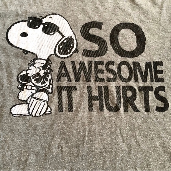 SNOOPY PEANUTS T-SHIRT - Picture 2 of 2